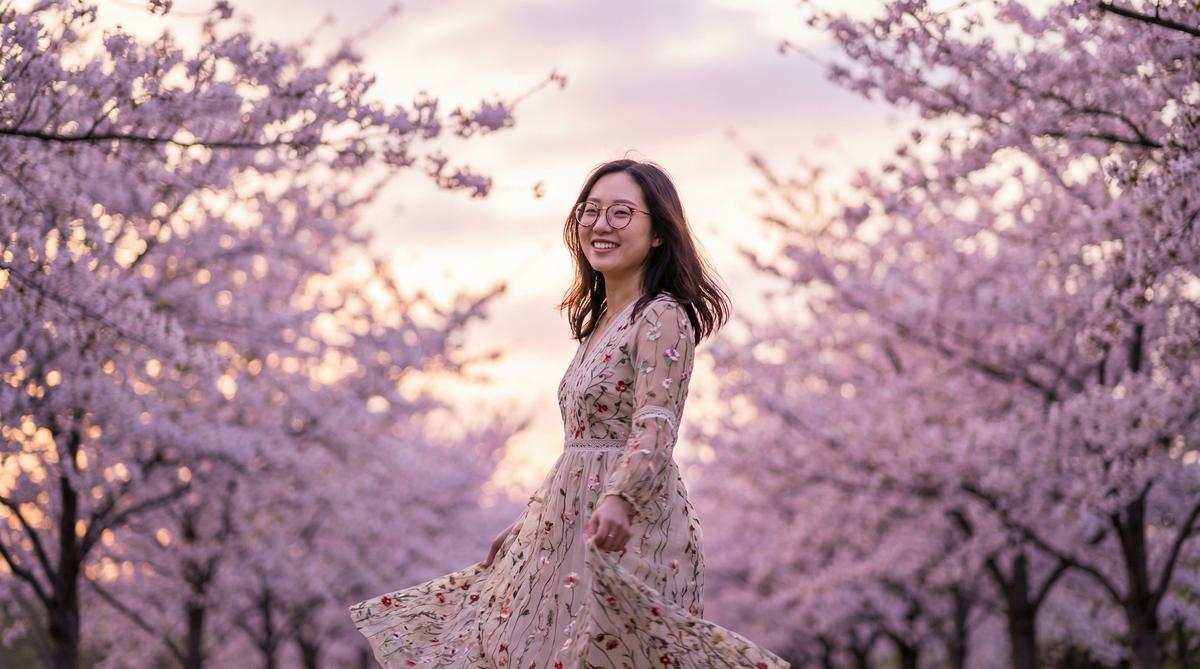 黑料樱花季外景拍摄花絮